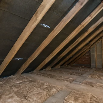 Felt Lap Loft Ventilation - AI Generated Image